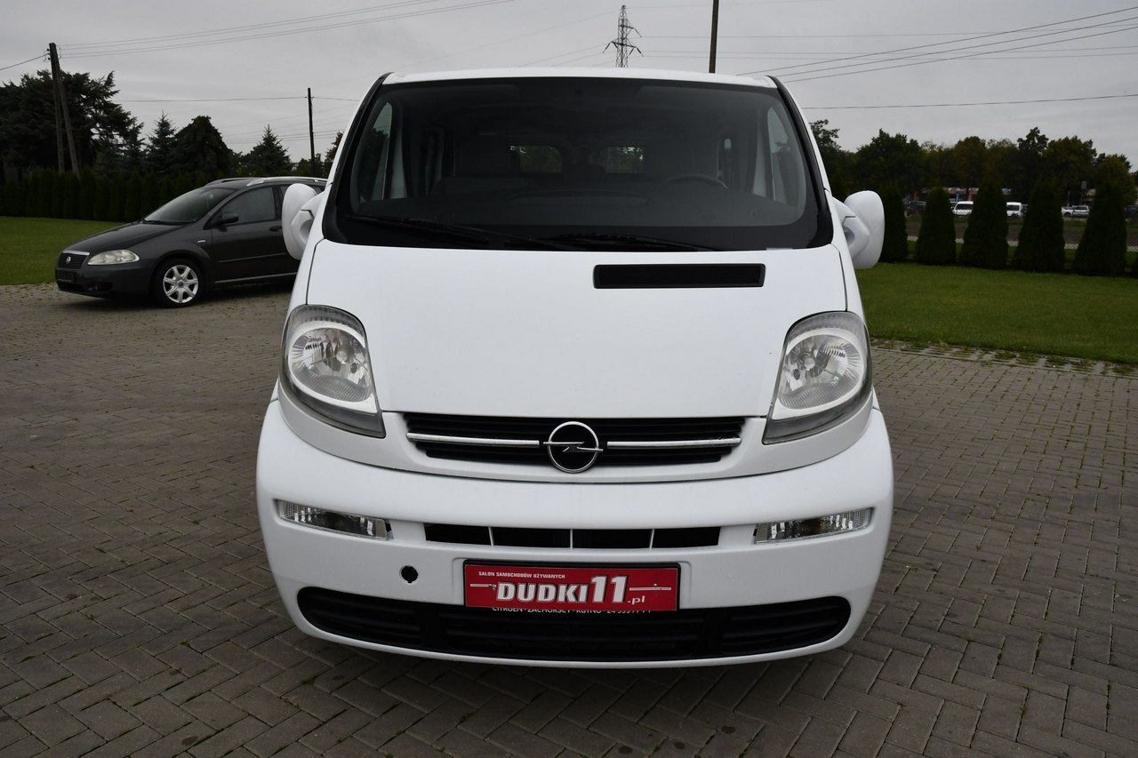 Opel Vivaro 1,9CDTI DUDKI11 5 OSÓB- Brygadówka, Manual,kredyt,OKAZJA