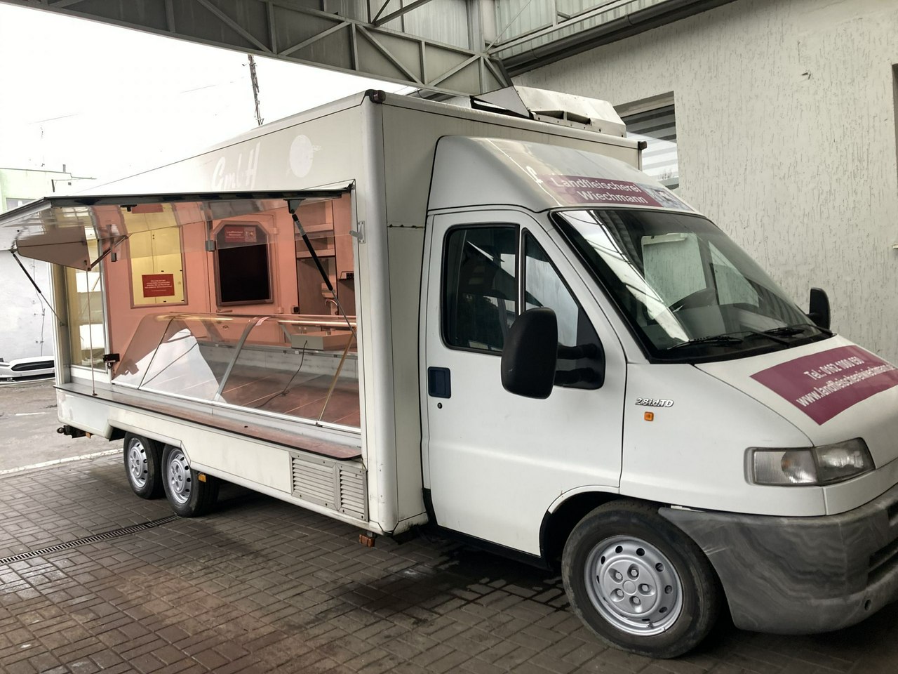 Fiat Ducato Ducato Autosklep Gastronomiczny Food Truck Foodtruck sklep 109tkm