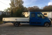 Opel Movano Skrzynia Otwarta DOKA 7 osób Brygadówa