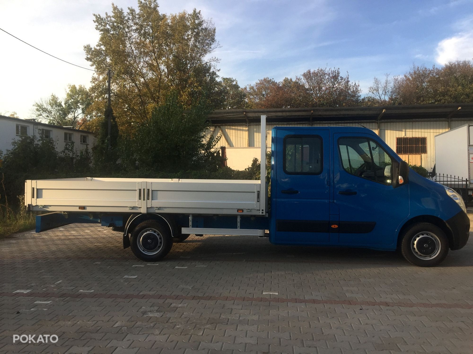 Opel Movano Skrzynia Otwarta DOKA 7 osób Brygadówa