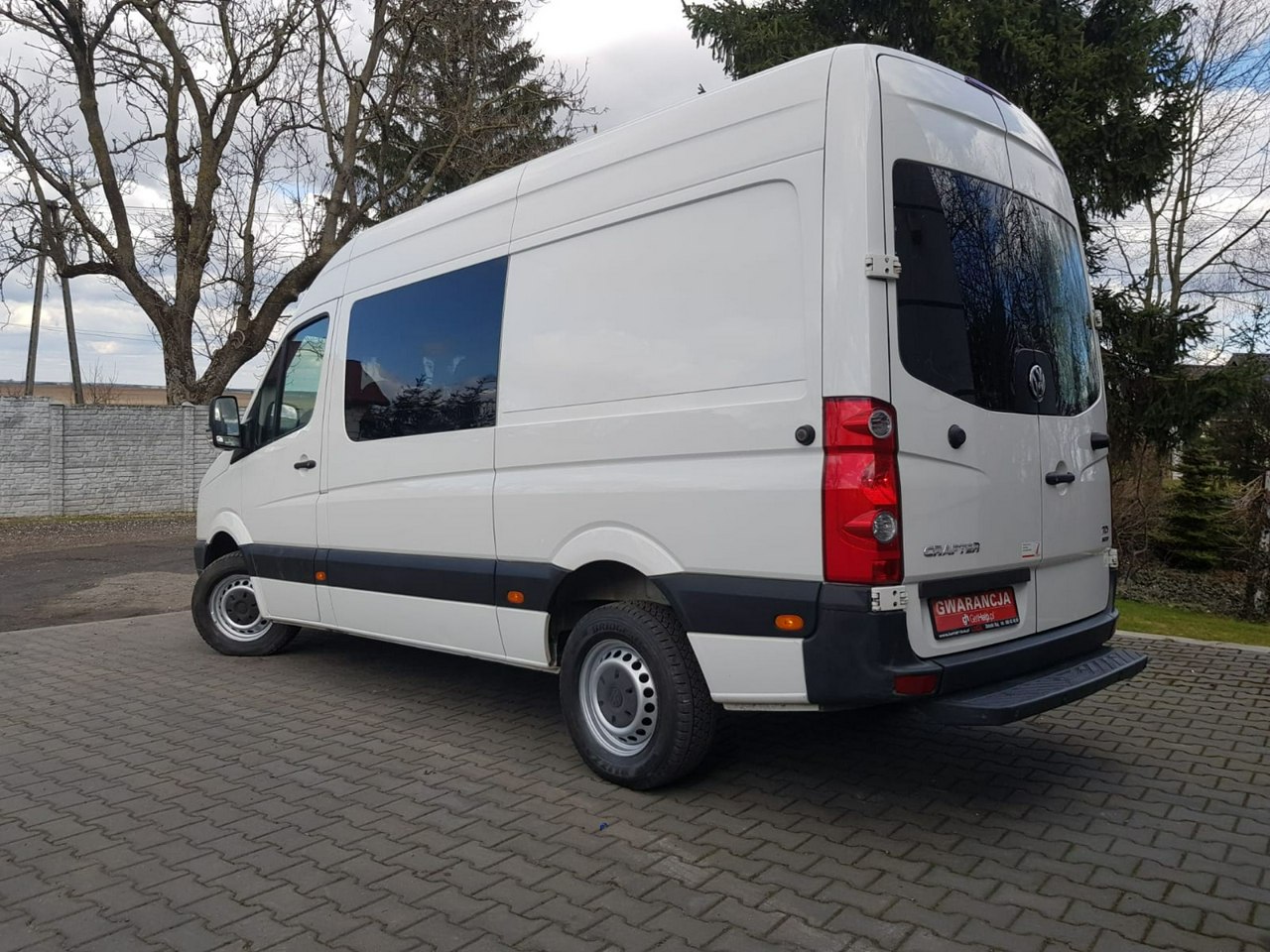 Volkswagen Crafter 2012*2.0 136 KM*L2H2*Brygadówka 6 osobowy*Klima*Tempomat