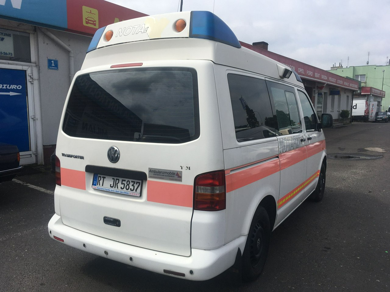 Volkswagen Transporter Volkswagen Transporter T-5 AMBULANS przewozu leków