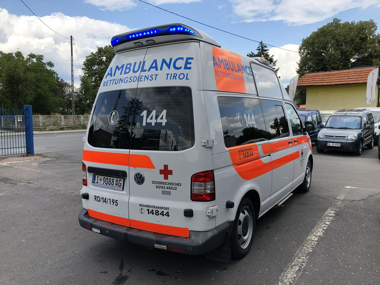 T6 Ambulans Karetka 4X4 2,0TDI 180KM 300750km DIN 1789 Super stan