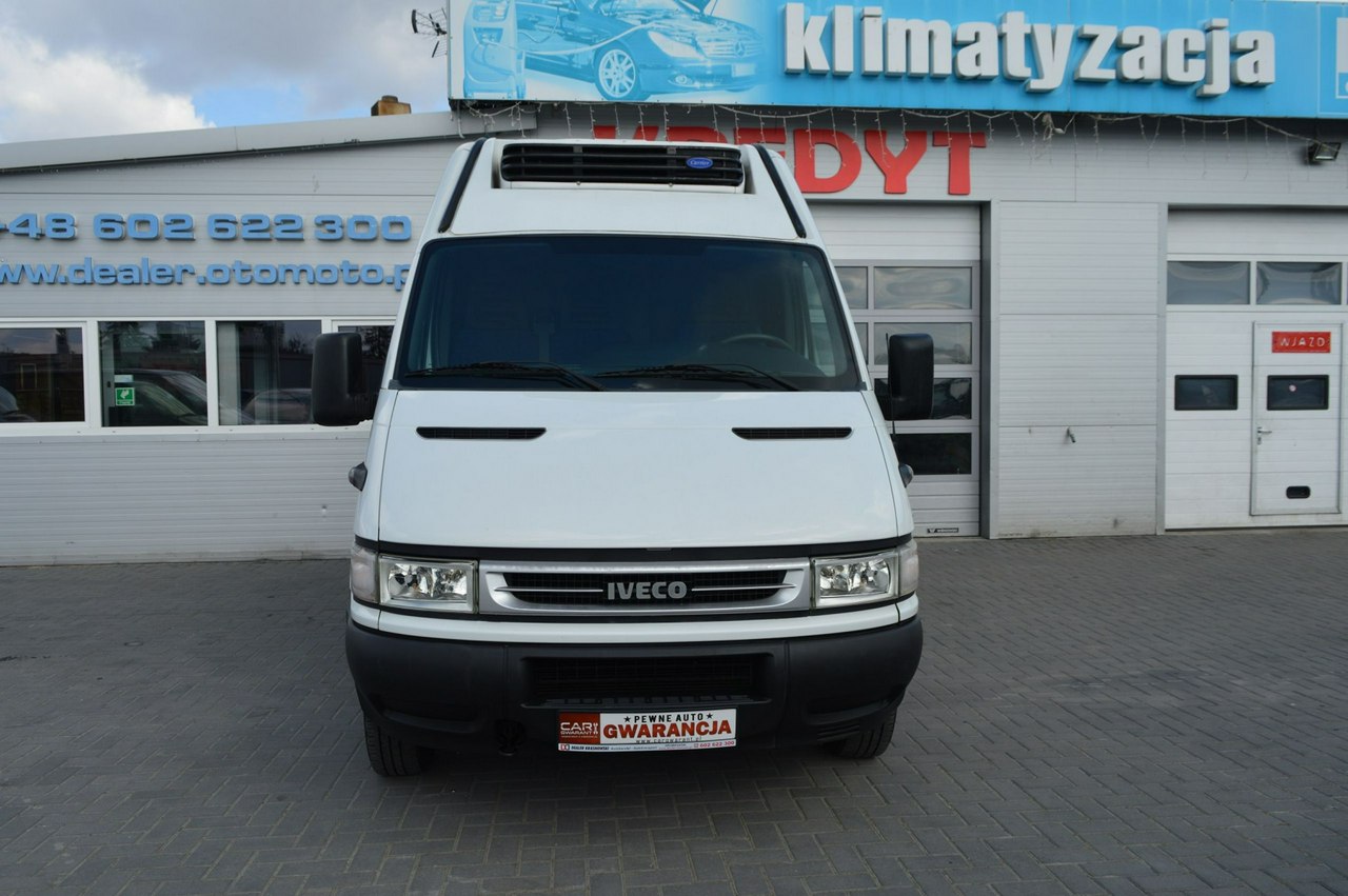Iveco Daily 40C17. 3.0 HTP. Automat. Chłodnia dwukomorowa. DMC 3500 kg.
