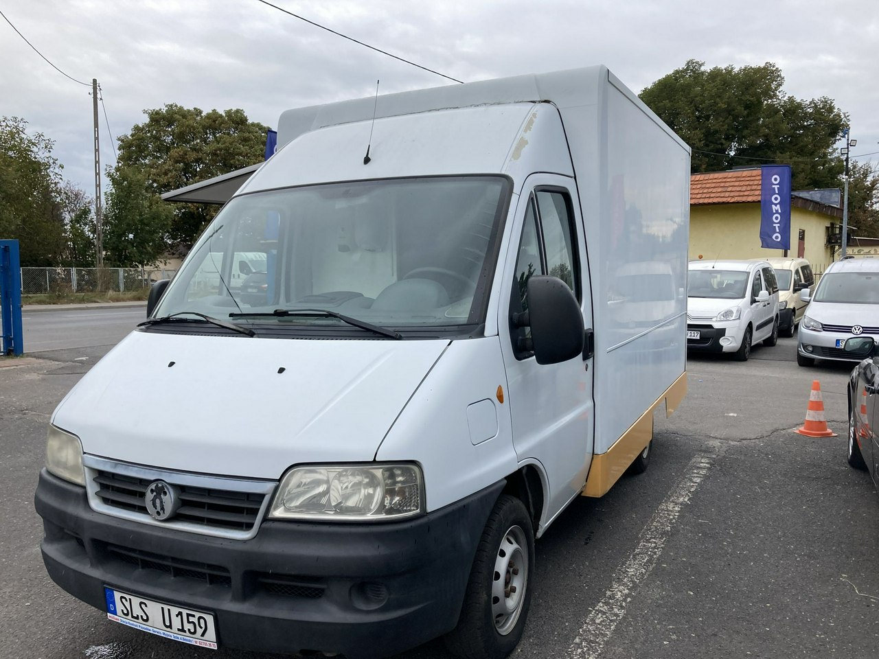 Fiat Ducato Ducato Autosklep pieczywa Gastronomiczny Food Truck Foodtruck sklep