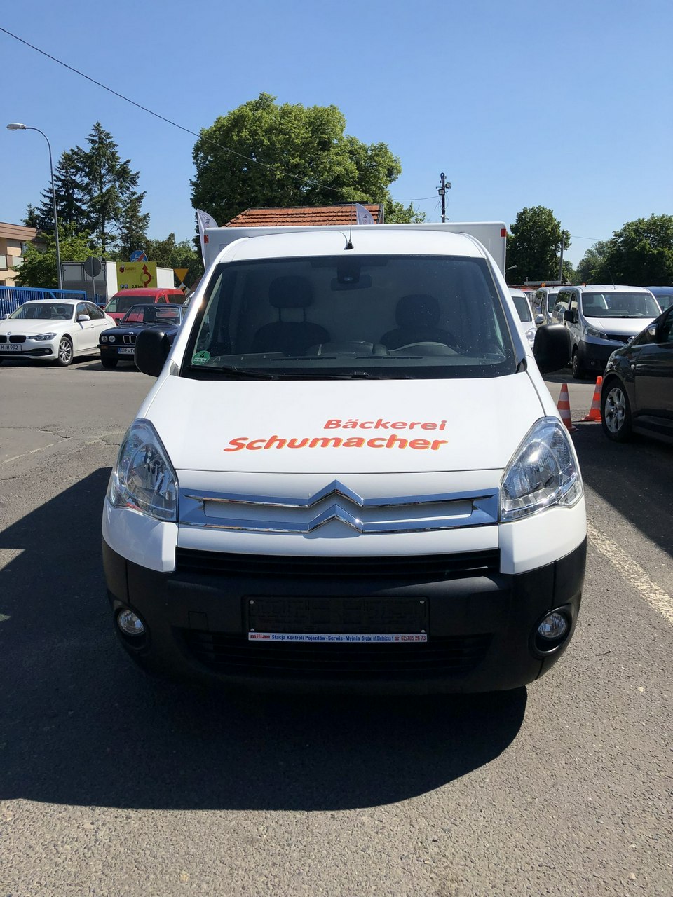 Citroen Berlingo Berlingo1,6 HDI kontener izoterma pieczywa Foodtruck food truck 2012