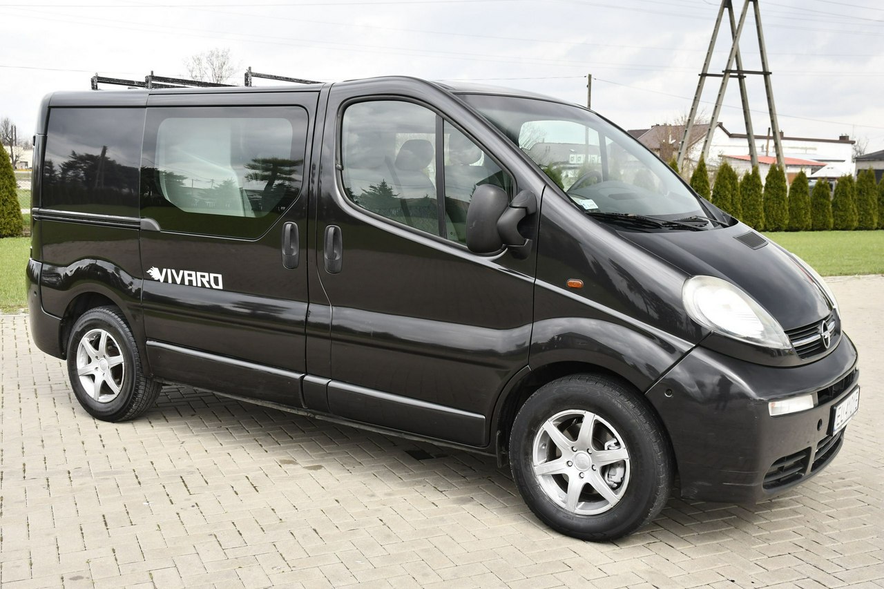 Opel Vivaro 1,9d DUDKI11 Zarej w Pl.6 Foteli,6biegowe,Kam.Cofania.Centralka.El.szy