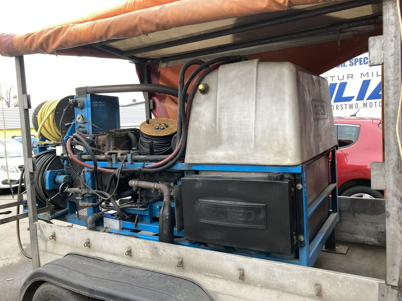 Volkswagen Transporter Wuko Kanalizacyjny asenizacyjny silnik Kubota