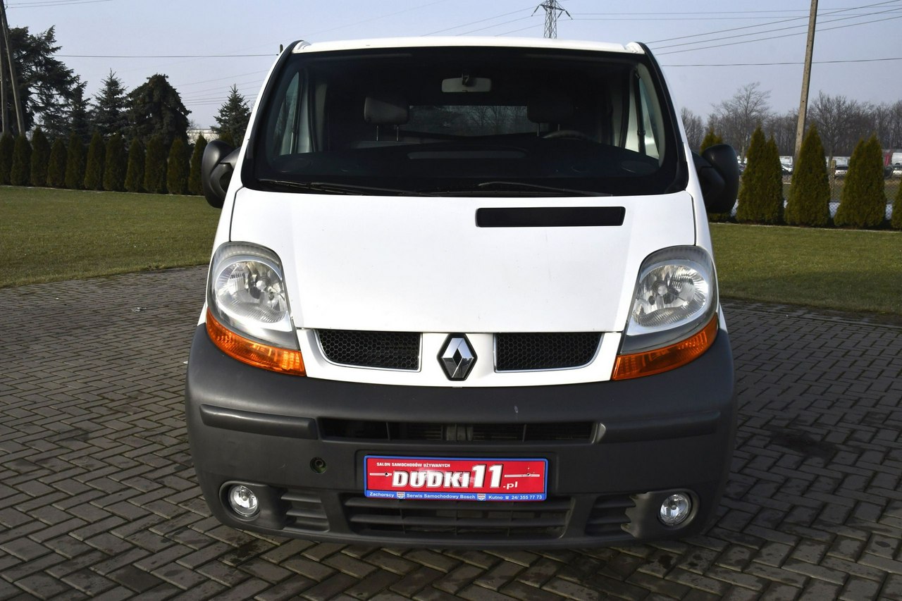 Renault Trafic 1,9DCI DUDKI11 Klimatyzacja.2osoby,Hak,Parktronic,Centralka.