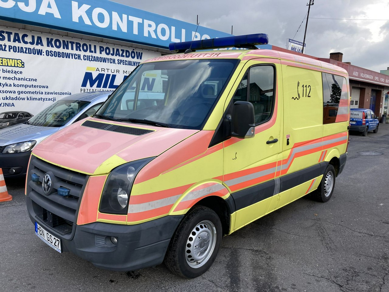 Volkswagen Crafter Crafter 2,5 Ambulans Karetka Wyposażona 2008