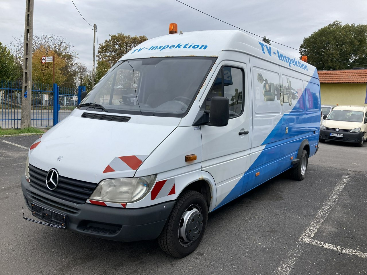 Mercedes Sprinter Sprinter Wuko asenizacyjny kamera do penetracji kanalizacji Kret