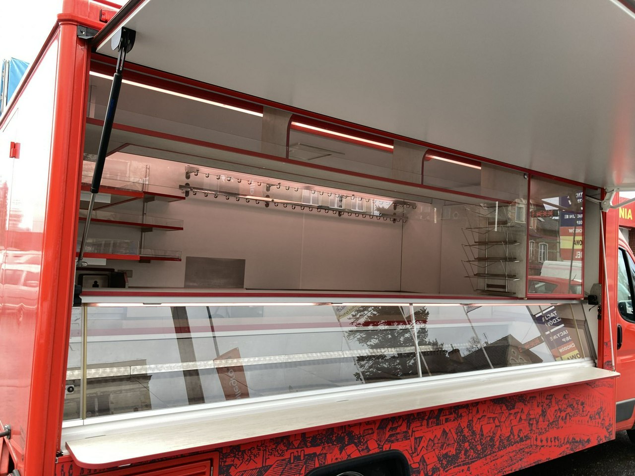 Fiat Ducato Ducato Autosklep Wędlin Gastronomiczny Food Truck Foodtruck Borco 2012