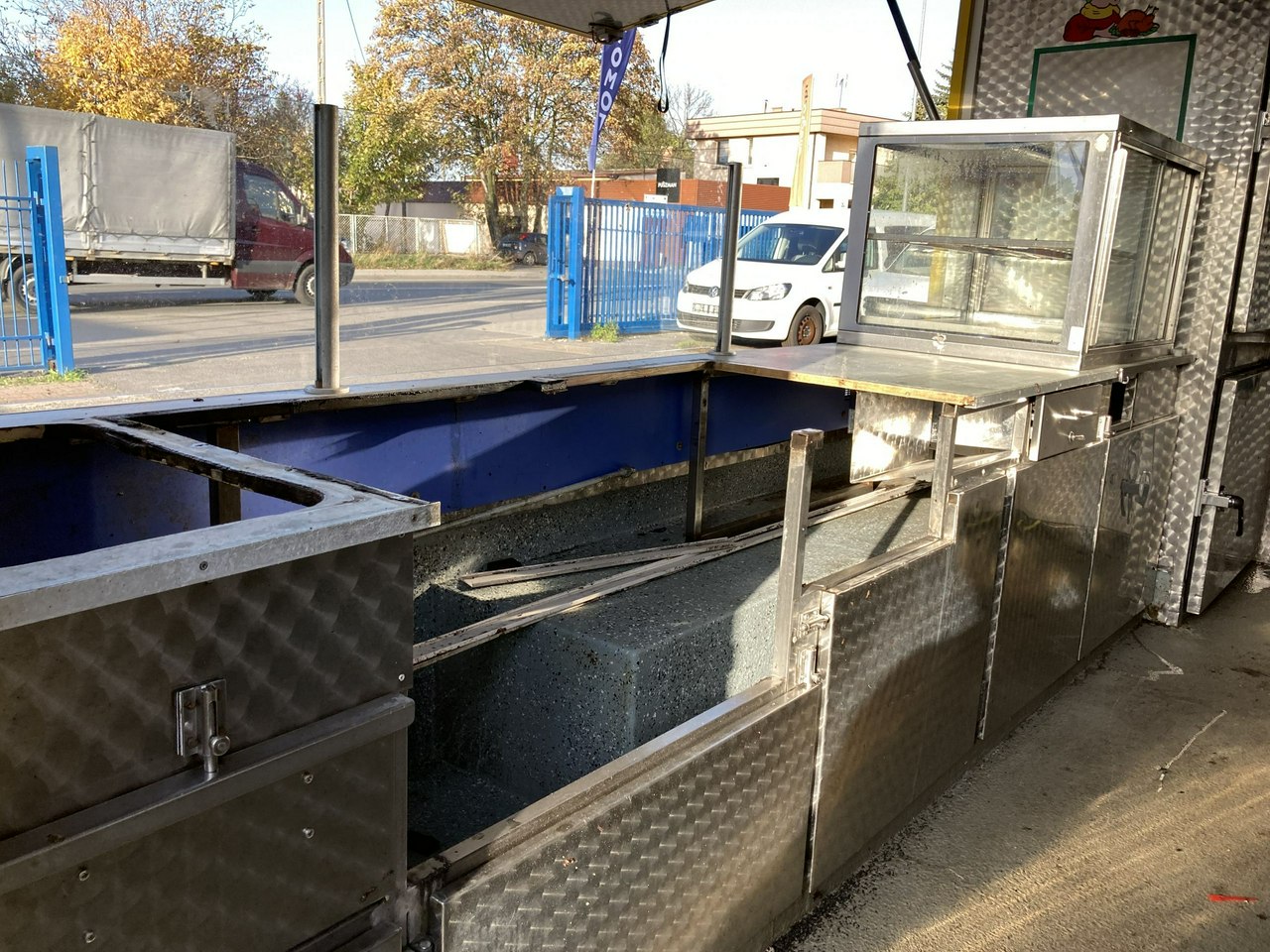 Fiat Ducato Ducato Autogrill Gastronomiczny Food Truck Foodtruck sklep imbis