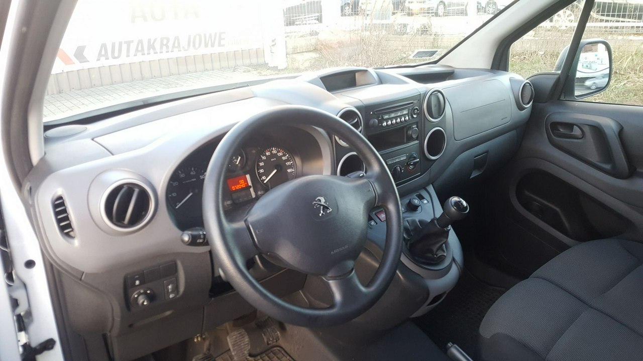 Peugeot Partner 1.6HDI 100KM 58 tys km, 1 wł, salon PL, FV 23%, gwarancja