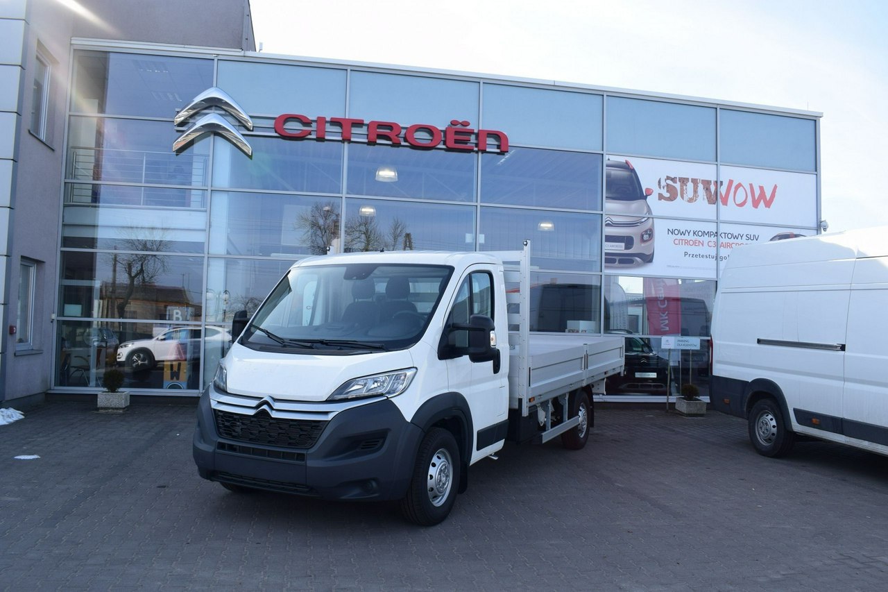 Citroen Jumper 2.2 165 KM – SKRZYNIA 4200×2200 ład. 1300kg + pakiet komfort 8 palet