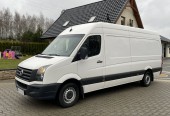 Volkswagen Crafter MAXI 2.0 TDi / I-rej. 2017R. Salon PL I-właściciel długość paki 430cm
