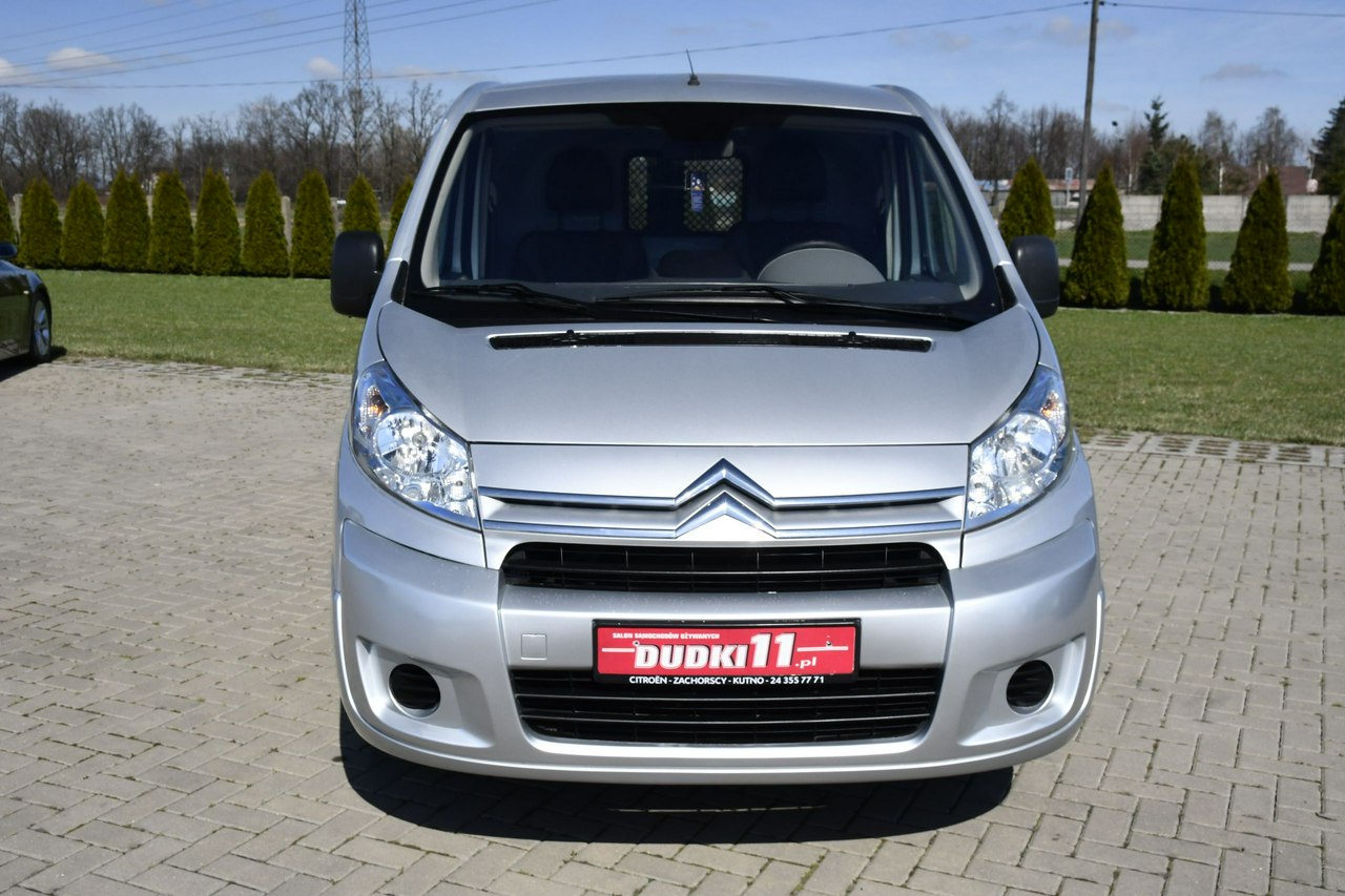 Citroen Jumpy 2,0Hdi DUDKI11 Klimatyzacja,Serwis,Tempomat.Hak,Manual,2osoby,OKAZJA