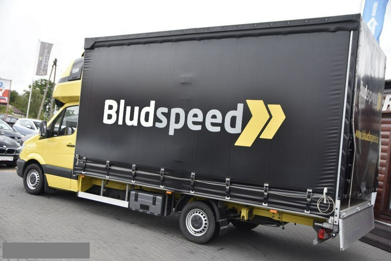 Mercedes Sprinter 5m #Plandeka #Webasto #Sypialnia #Stan Perfekcyjny #Raty #VIDEO