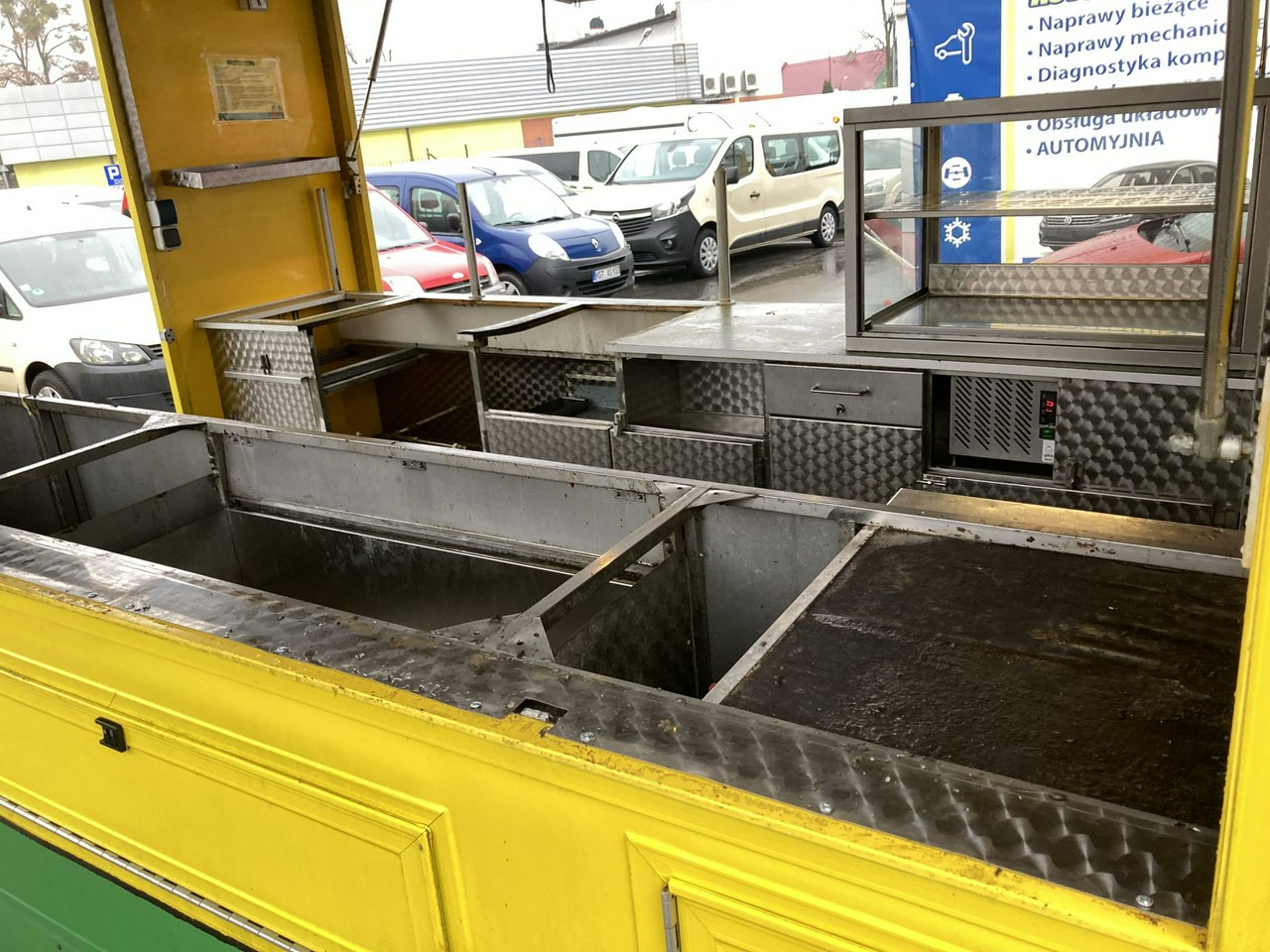 Fiat Ducato Ducato Autogrill Gastronomiczny Food Truck Foodtruck Kurcze-pieczone