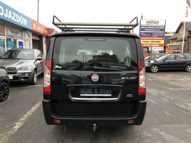 Fiat Scudo Scudo 2,0 JTD 120 Maxi Klima dokka Brygadówka 5 oso Bagażnik 2011