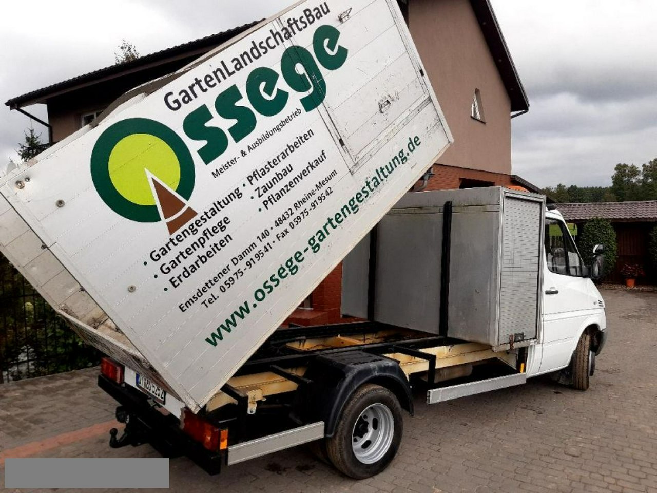 Mercedes Sprinter Super Stan ,Wywrot,orginalny,Alminiowy