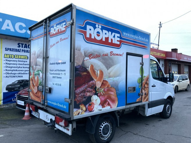Mercedes Sprinter Sprinter Chłodnia THERMO KING Gastronomiczny Food Truck Foodtruck 2011