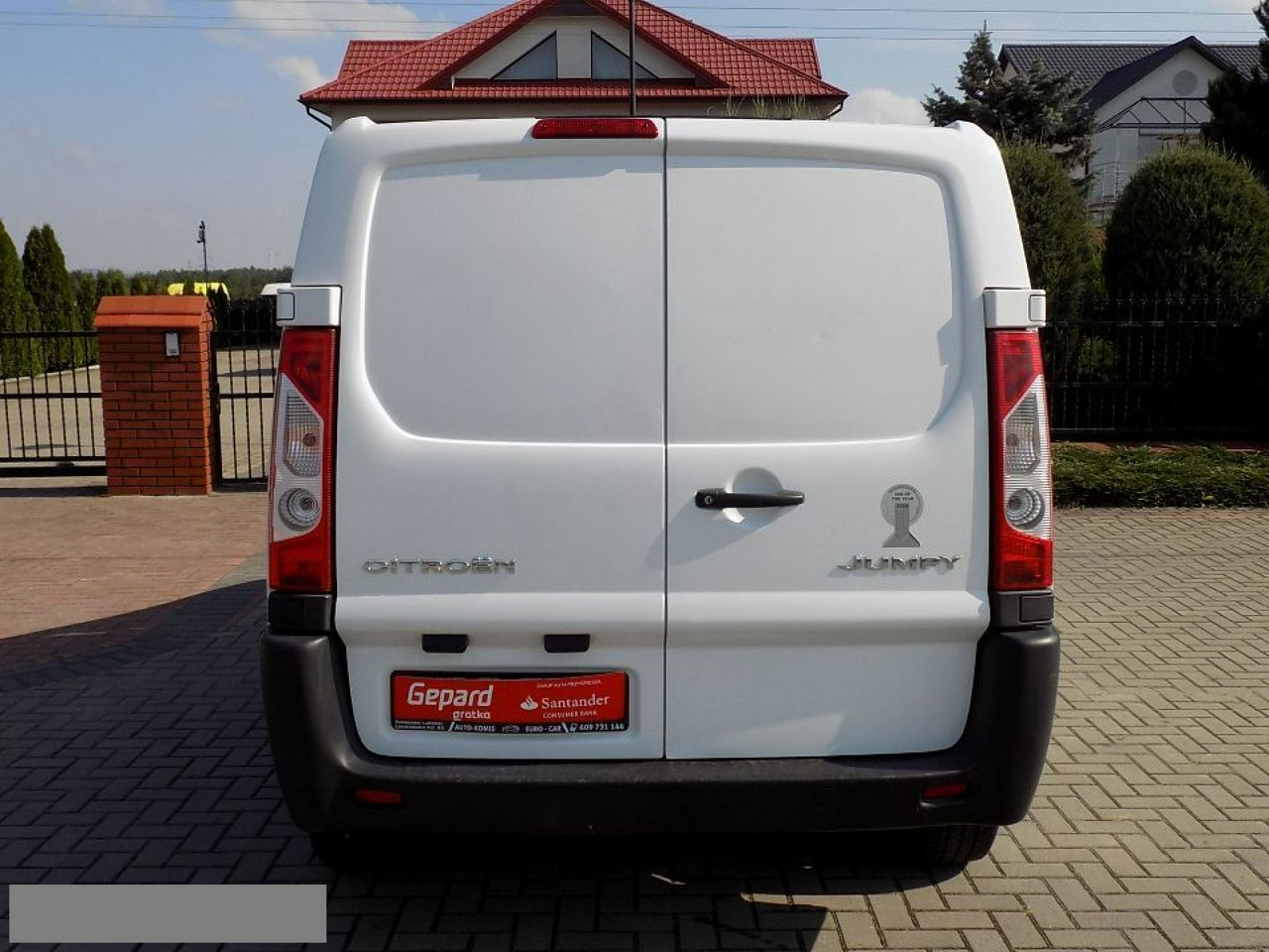 Citroen Jumpy 2009 data pierwszej rejestracji