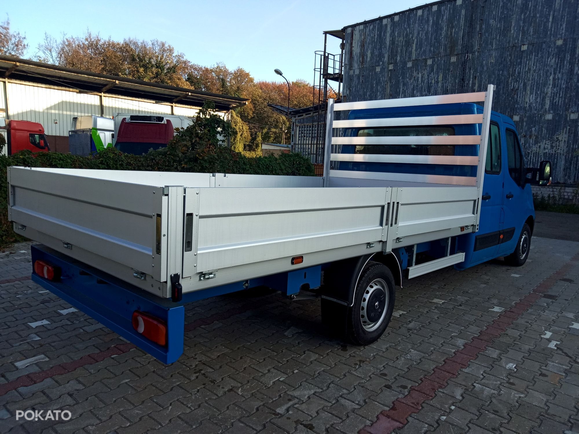 Opel Movano Skrzynia Otwarta DOKA 7 osób Brygadówa