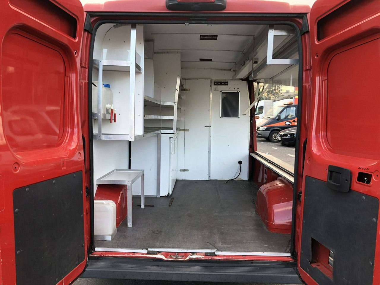 Citroen Jumper Jumper Autosklep Gastronomiczny Foodtruck Sklep imbis Food truck 2012