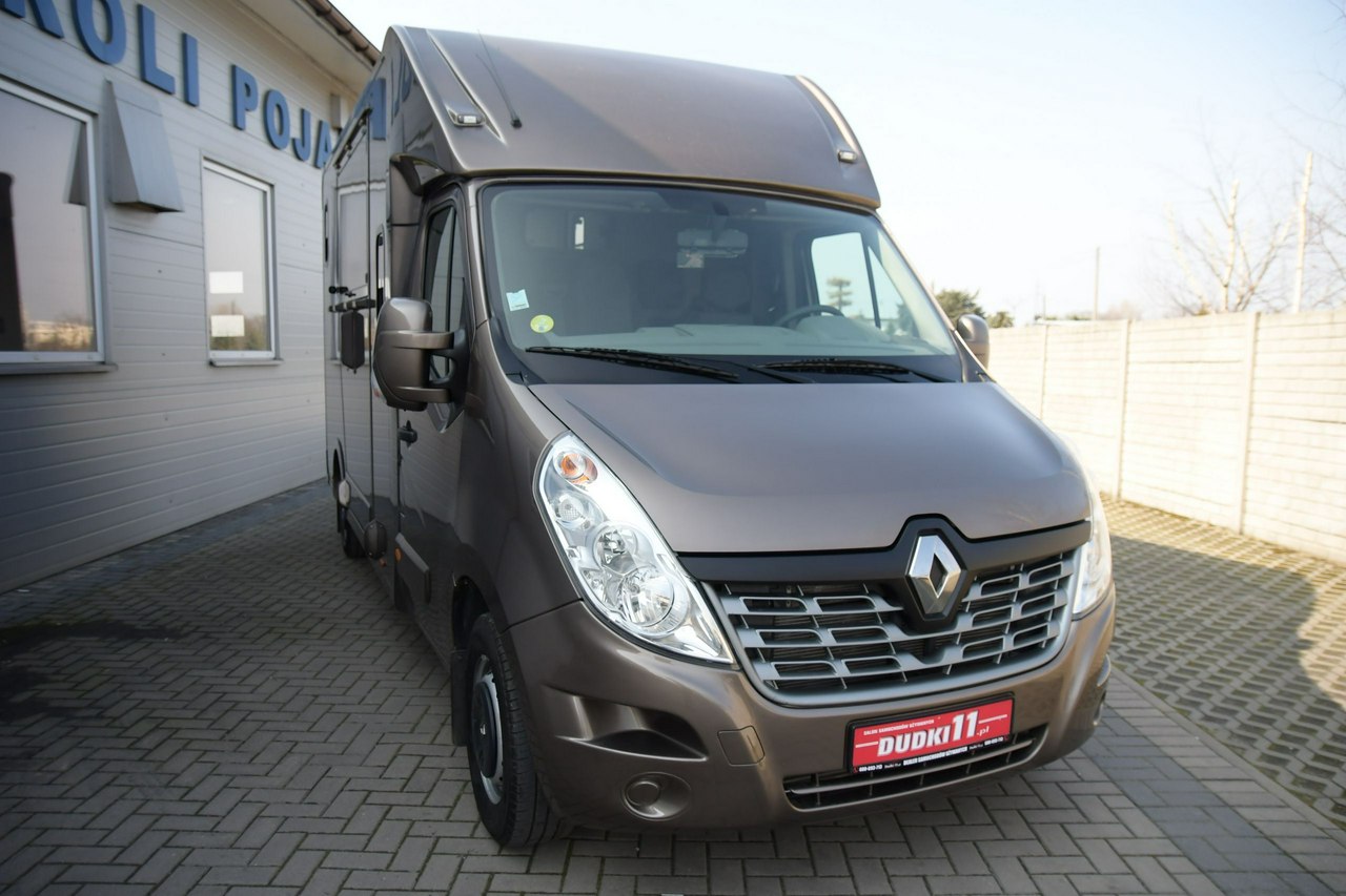Renault Master KONIOWÓZ,Renault Master 2,3d ,Nowa Zabudowa,Stan Idealny,SERWIS,Kamera
