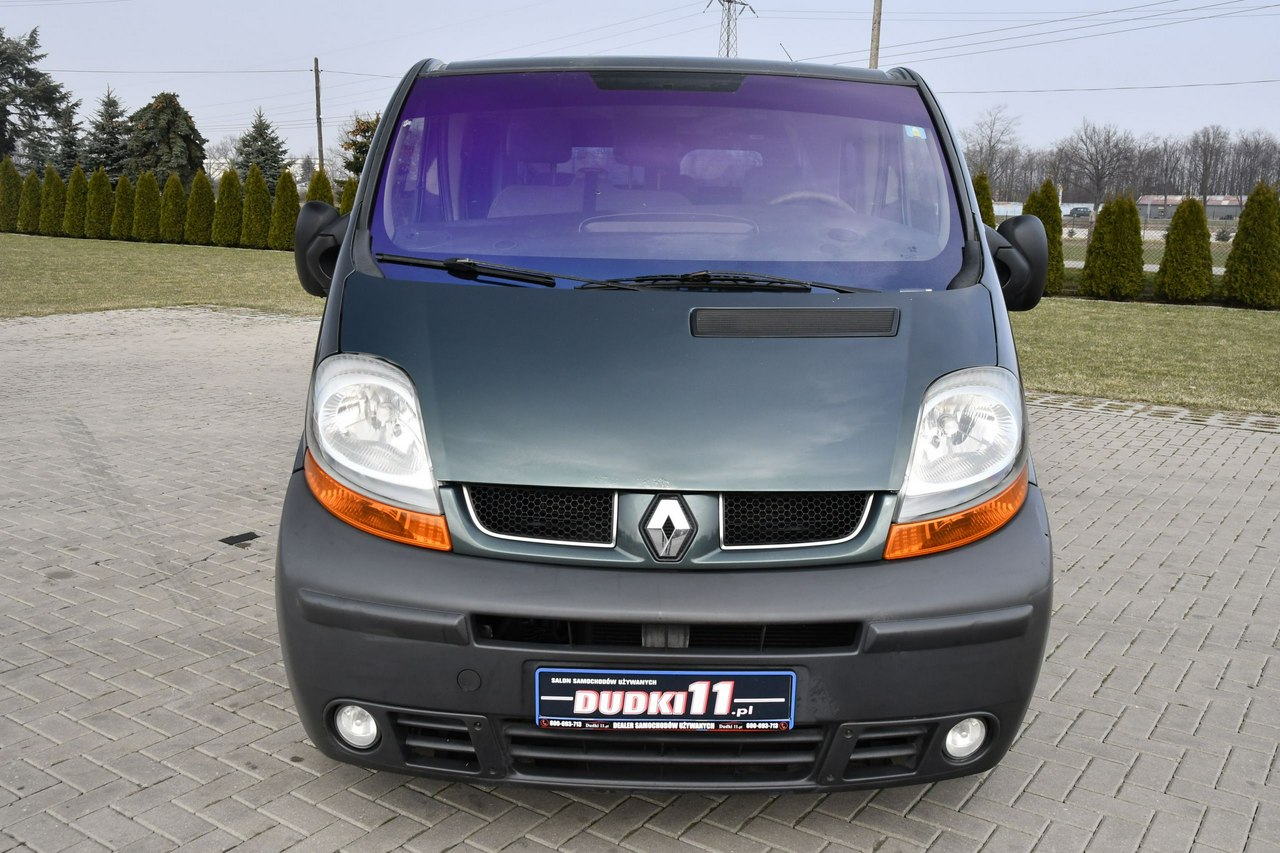 Renault Trafic 1,9d DUDKI11 Klimatyzacja,6 foteli,Centralka,El.szyby.Hak.OKAZJA