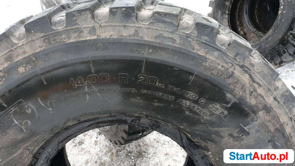 14.00r20 14.00-20 Pirelli PS22 BEZ NAPRAW 80%