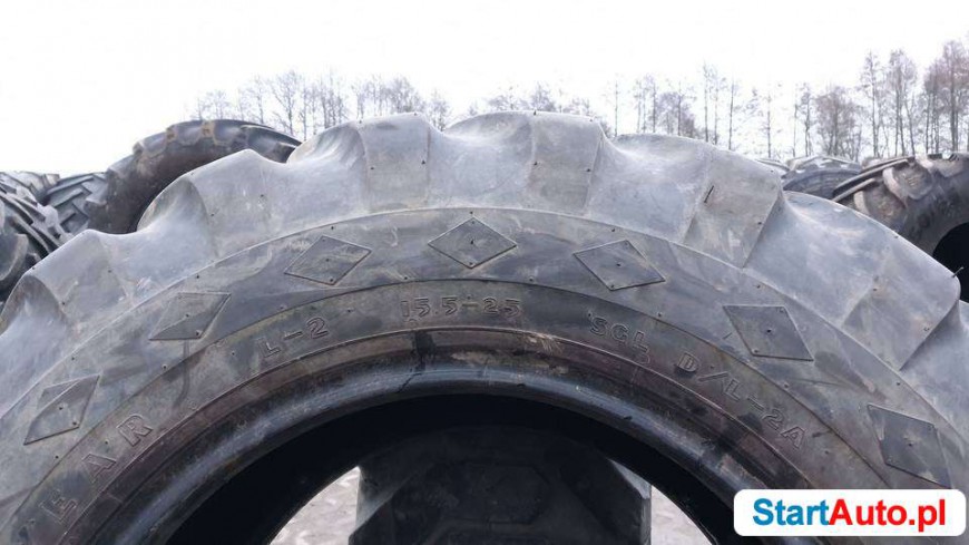 15,5-25 15,5r25 12PR Goodyear 60% bieżnik JCB