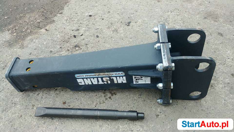 2019 Nowy młot 100kg do mini koparki 1,5…3,0 tony