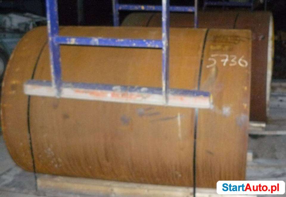 2t Bęben do walca 170 x 120 cm 2000 kg Walec Cat Bomag HAMM