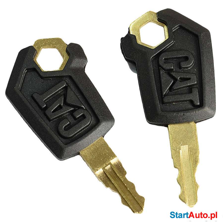 2x KLUCZ KLUCZYK Stacyjki Drzwi CATERPILLAR 5P8500 Kluczyki