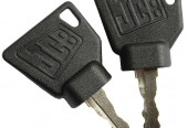 2x KLUCZ KLUCZYK Stacyjki JCB 3CX 4CX 701/45501 Kluczyki