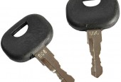 2x KLUCZ KLUCZYK Stacyjki JOHN DEERE LIEBHERR 606
