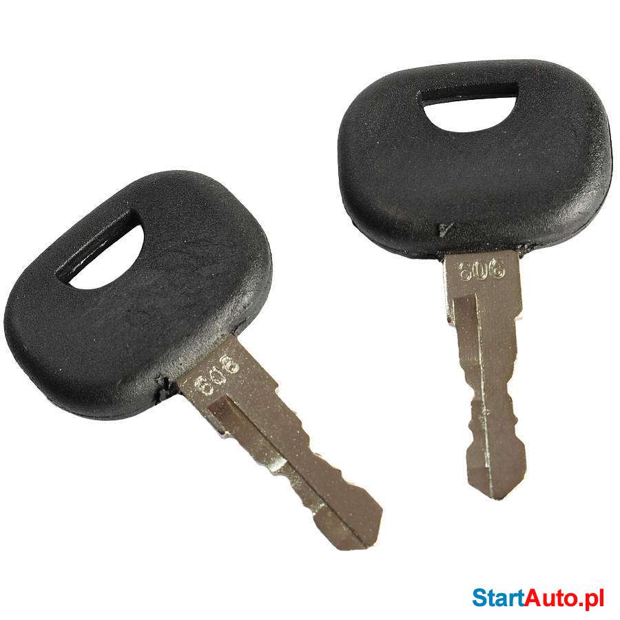 2x KLUCZ KLUCZYK Stacyjki JOHN DEERE LIEBHERR 606