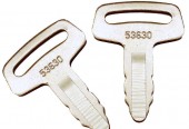 2x KLUCZ KLUCZYK Stacyjki KUBOTA RC101-53630