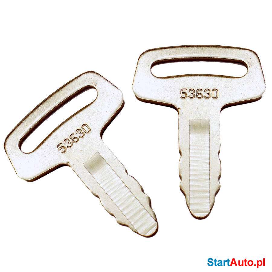 2x KLUCZ KLUCZYK Stacyjki KUBOTA RC101-53630