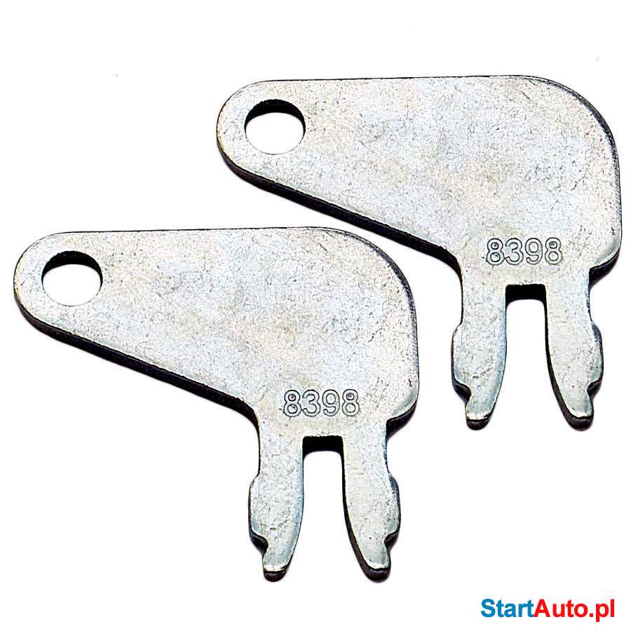 2x KLUCZYK Akumulatora Stacyjki 8398 CATERPILLAR