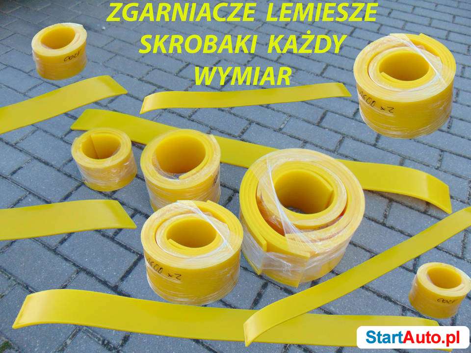 3000x200x30 Lemiesz poliuretanowy do pługa pługu do śniegu