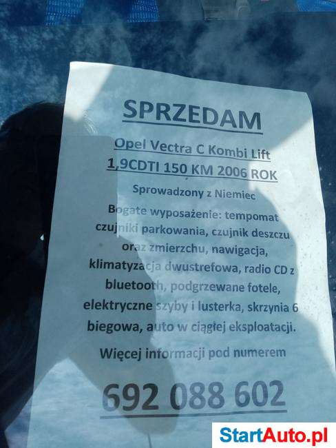 Sprzedam Vektre c 2006 cdti 150 km lift cena 9 500