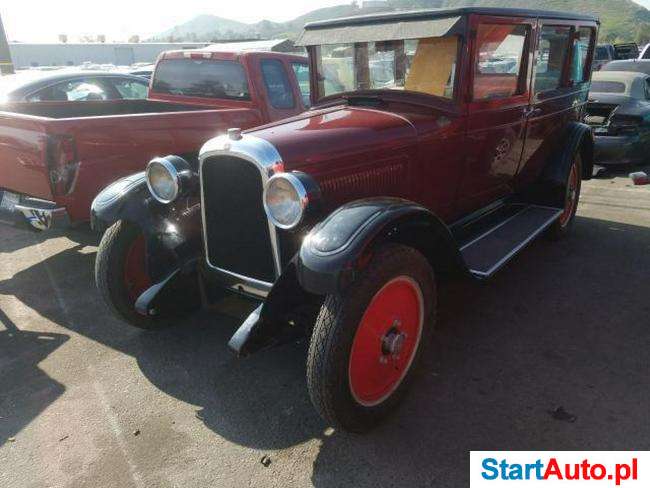 Inna inny Willys Knight 6 cyl. benz. 3874 ccm 60KM 1925 Klasyk