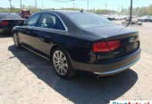 Audi A8 L Quattro 4.0 BENZ. V8 420 KM automat 8 bieg. 2013