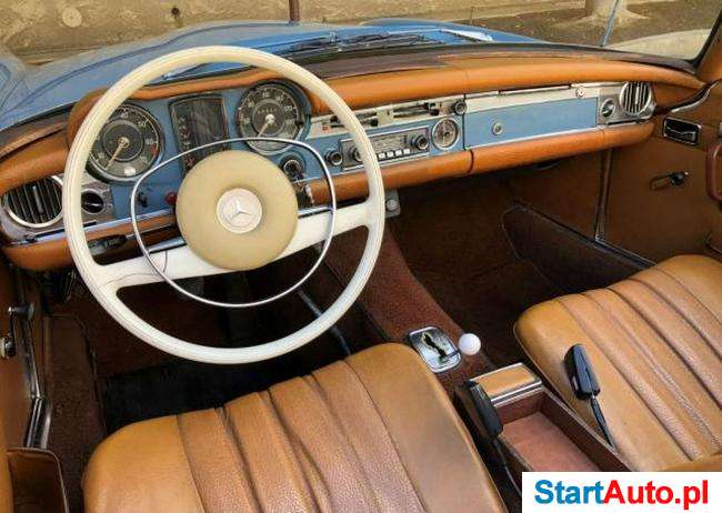 Klasyk Mercedes-Benz 280SL 2.8 benz. 6 cyl. 170 KM W113 1968