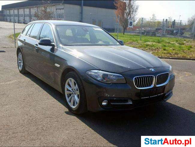 BMW Seria 5 525d 2.0 Touring xDrive 218 KM, F10, automat, 2015