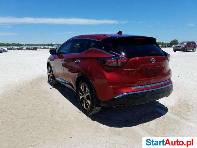 Nissan Murano S 3.5 V6 benz. automat CVT, 260 KM 2019