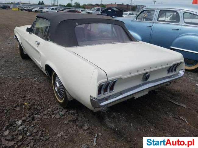Ford Mustang 3.3l benz. 6-cyl. 120KM automat. 1967 Klasyk
